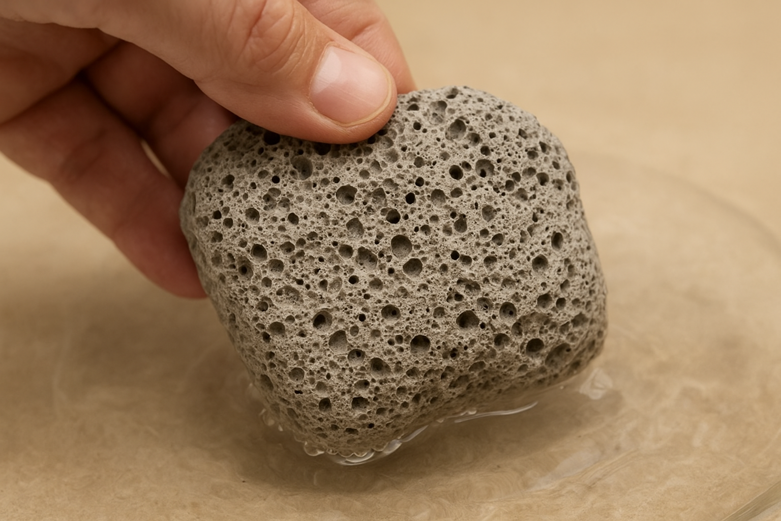 بررسی علمی جذب آب در پوکه معدنی و نقش آن در مقاومت